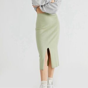 Free People Skyline Midi Skirt